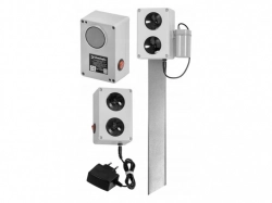 Vodotěsný ultrazvukový plašič na kuny, myši a potkany DRAGON ULTRASONIC CH200