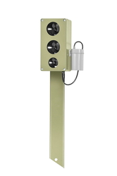 Vodotěsný ultrazvukový plašič na kuny, myši a potkany DRAGON ULTRASONIC CHZ300