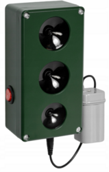 Ultrazvukový plašič na kuny, myši, potkany a lišky DRAGON ULTRASONIC CH300G 