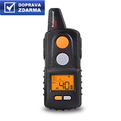 Dog Trace Vysílač k elektronickému obojku d‑control professional 2000- černá