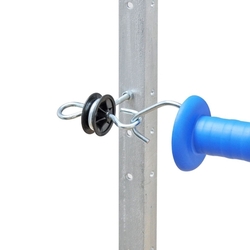 Univerzální kovový U-sloupek pro elektrický ohradník, pozinkovaný, délka 120 cm