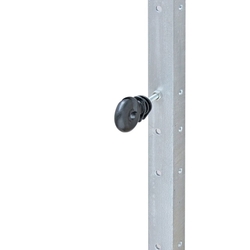 Univerzální kovový U-sloupek pro elektrický ohradník, pozinkovaný, délka 120 cm