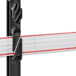 Plastový sloupek pro elektrický ohradník, délka 105 cm, 10 oček, zelený - kopie - kopie - kopie - kopie
