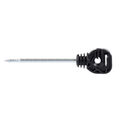 Kruhový izolátor s vrutem pro elektrický ohradník, vodiče do 12 mm - 100 ks - kopie - kopie