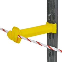 Předsazený izolátor distanční pro T-sloupek, pro lanko, lano do 8 mm - 25 ks