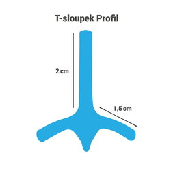 Bránový izolátor s adaptérem pro T-sloupky k elektrickým ohradníkům - 2 ks - kopie - kopie - kopie - kopie - kopie