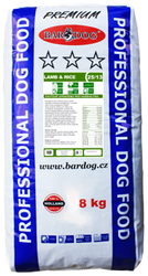 BARDOG LAMB & RICE 25/13 jehněčí s rýží pro všechna plemena 8 kg