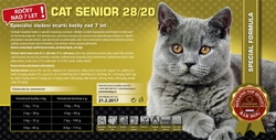 Bardog SENIOR Cat 28/20 Super prémium 4 kg