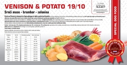 BARDOG VENISON & POTATO - Srnčí maso -brambor - zelenina 4 kg