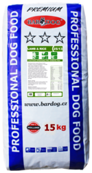 BARDOG LAMB & RICE 25/13 jehněčí s rýží pro všechna plemena 15 kg
