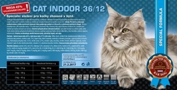 Bardog INDOOR Cat 36/12 Super premium 4 kg