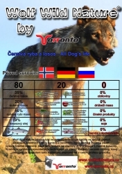 Wolf Wild Nature ryba a losos 15kg