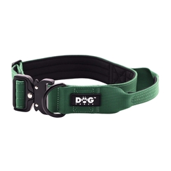 K9 taktický obojek pro psy s rukojetí, khaki, vel. S - XL - kopie