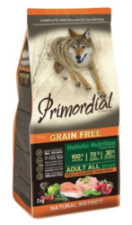 Primordial Grain Free Adult Chicken and Salmon 12 kg