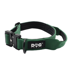 K9 taktický obojek pro psy s rukojetí, khaki, vel. S - XL - kopie