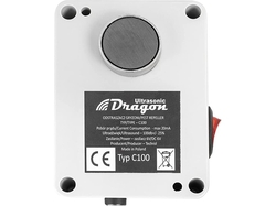 Vodotěsný ultrazvukový plašič na kuny, myši a potkany DRAGON ULTRASONIC C100