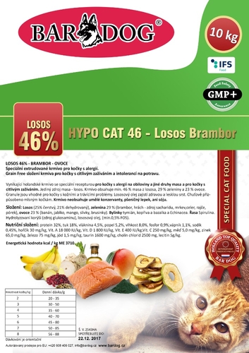 BARDOG LOSOS BRAMBOR CAT- hypoalergenní 10 kg